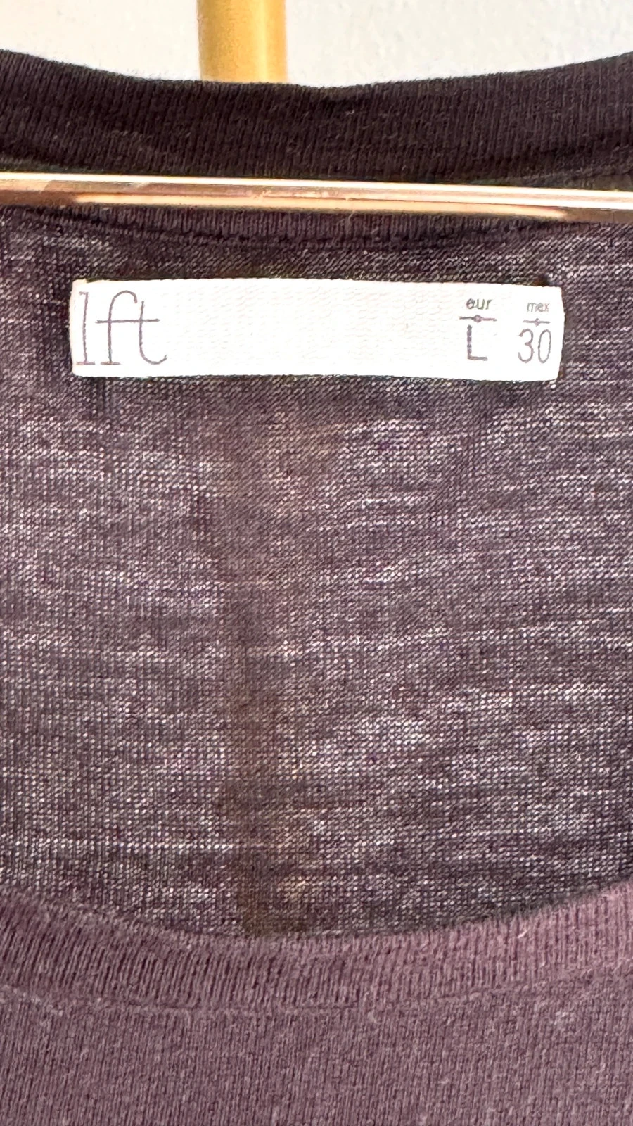 Lindo Top / T-Shirt de Alças Preto com Pedraria LFT • L • TN286 – photo 3